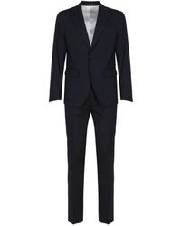 DSquared² - Marineblauer Stretch-Wollanzug - Lyst