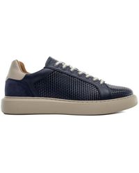 Ambitious - Schoenen ,Blauw ,Leer Eclipse Textured Sneaker - Lyst
