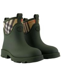 Burberry - Marsh Stamp Low Ankle Boots - Lyst