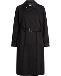 Calvin Klein - Essential trench coat en negro - Lyst