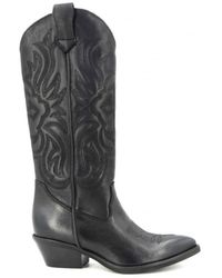 GISÉL MOIRÉ - Cowboy Boots - Lyst