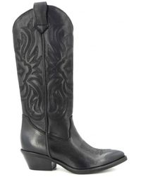 GISÉL MOIRÉ - Cowboy Boots - Lyst