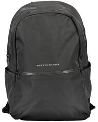 Tommy Hilfiger - Schwarzer rucksack mit verstellbaren trägern - Lyst