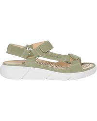 Ganter - Schoenen ,Groen ,Wijde Pasvorm Groene Sandaal Halina - Lyst