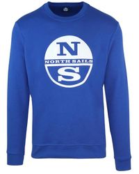 North Sails - Baumwollmischung rundhalsausschnitt sweatshirt - Lyst