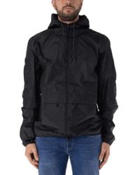 Autry - Jassen ,Zwart ,Nylon Lichtgewicht Opvouwbare Windjack - Lyst