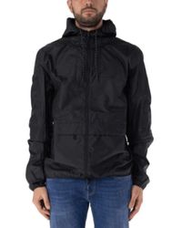 Autry - Jassen ,Zwart ,Nylon Lichtgewicht Opvouwbare Windjack - Lyst
