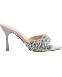 TWENTYFOUR - Canberra Pantoletten Mit Absatz - Lyst