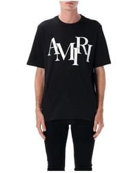Amiri - T-Shirt With Printed Logo - Lyst