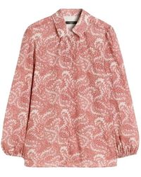 Weekend by Maxmara - Overhemden ,Veelkleurig ,Katoen Pure Cotton Voile Shirt - Lyst