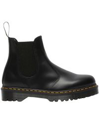 Bottes Dr. Martens Gaya Chelsea à Talons - Noir Verni - Taille 39 (US 8) - Neuf Sans Boîte