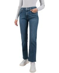 Agolde Straight Jeans - - Dames - Blauw