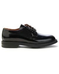 Frau - Schoenen ,Zwart ,Leer Blauwe Leren Derby Schoenen Model 73S1 - Lyst