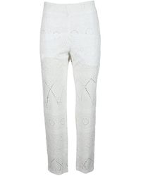 Giulia N Couture - Slim-Fit Trousers - Lyst