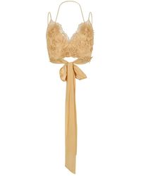 Alberta Ferretti - Sleeveless Tops - Lyst
