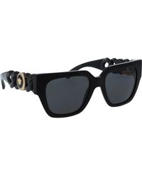Versace - Iconici occhiali da sole con lenti uniformi - Lyst