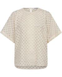 co'couture - Elegante karlycc blouse con mangas cortas y anchas - Lyst