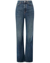 KHAITE - Stijlvolle Denim Jeans Voor Vrouwen - Lyst