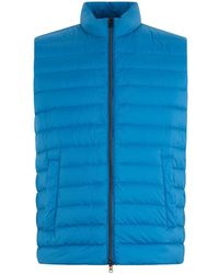 Herno - Jassen ,Blauw ,Padded Vest - Lyst