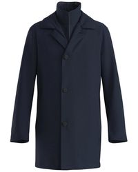 BOSS - Single-Breasted Coat - Lyst