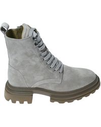 Hogan - Lace-Up Boots - Lyst