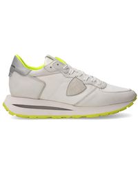 Philippe Model - Schoenen ,Grijs ,Katoen Sneakers Tropez Haute Running - Lyst