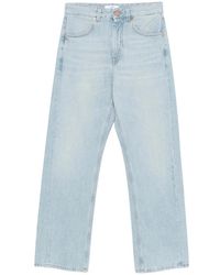 BITE STUDIOS - Jeans ,Blauw ,Katoen Straight Jeans - Lyst
