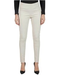 Kiton - Leather Trousers - Lyst