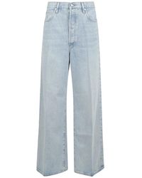 FRAME - Wide Jeans - Lyst