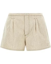 Jacquemus - Korte Broeken ,Katoen Le Short De-Nîmes Amelo - Lyst