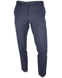 BOSS - Pantaloni slim fit tessuto elasticizzato modello p-genius 50491150 - Lyst
