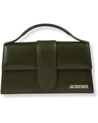 Jacquemus - Strukturierte Ledertasche Mit Abnehmbarem Riemen - Lyst