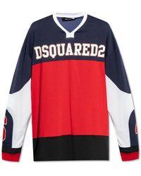 DSquared² - T-shirt with long sleeves - Lyst