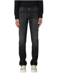 Kiton - Slim Fit Jeans - Lyst