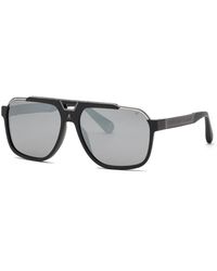Philipp Plein - Sunglasses,schwarze sonnenbrille mit zubehör,stylische sonnenbrille spp046v - Lyst