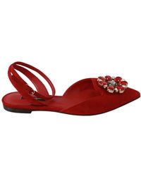 Sandali slides con stampa di Ferragamo in Rosso Donna Scarpe da Scarpe basse e piatte da Sandali bassi 