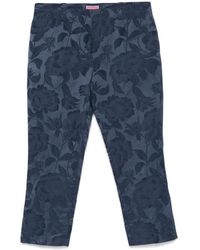 KENZO - Cropped Trousers - Lyst