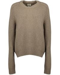 KHAITE - Round-Neck Knitwear - Lyst