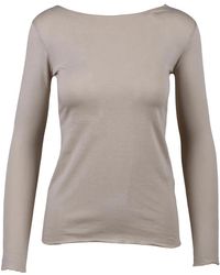 Alpha Studio - Long Sleeve Tops - Lyst