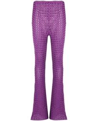Moschino - Wide Trousers - Lyst