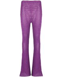 Moschino - Wide Trousers - Lyst