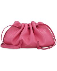 Mansur Gavriel - Leder mini tasche mit zugverschluss sur gavriel - Lyst