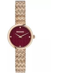 Missoni - Zigzag Rose Bracelet Watch - Lyst