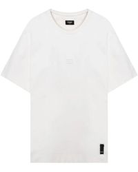 Fendi - Tops ,Wit ,Katoen Oversized T-Shirt - Lyst