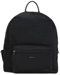 Kiton - Tassen ,Zwart ,Leer Zwarte Leren Schoudertas - Lyst