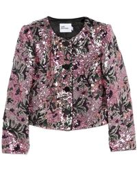 Self-Portrait - Light Jackets - Lyst