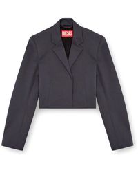 DIESEL - G-Milla-P1 Stretch Woven-Blend Blazer - Lyst