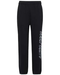 ICECREAM - Broeken ,Zwart ,Katoen Katoenen Track-Pants Met Logo Print - Lyst