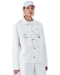 Objects IV Life - Jassen ,Wit ,Denim Denim Utility Jacket - Lyst