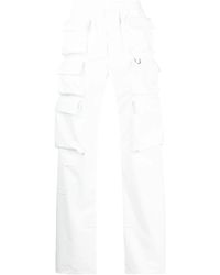 Givenchy - Weiße cargo-hose mit geradem bein - Lyst